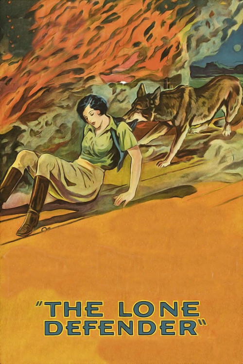 The Lone Defender (1930) poster