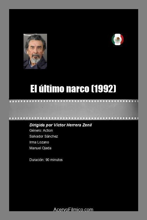 El último narco (1992) poster