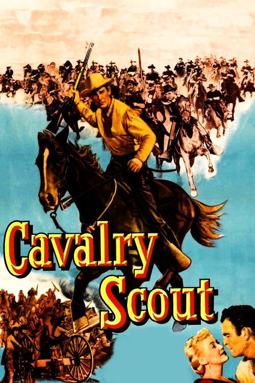 Cavalry Scout (1951) poster