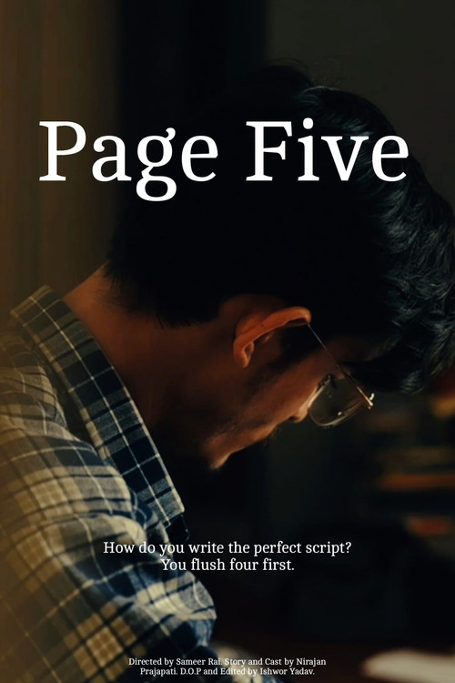Page Five (2025) poster