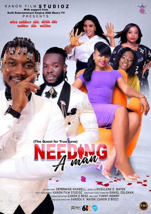 Needing A Man (2022) poster
