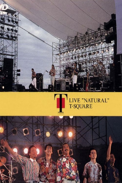 T-Square Live "Natural" (1990) poster