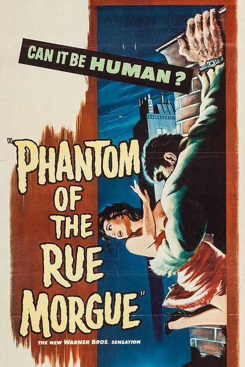 Phantom of the Rue Morgue (1954) poster
