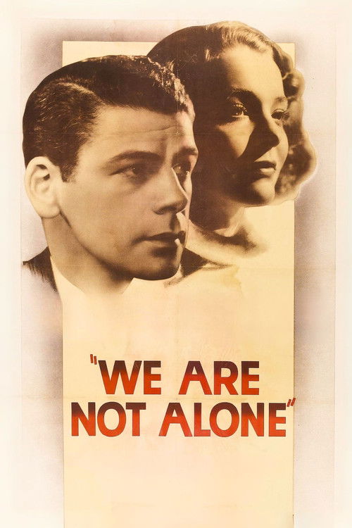 We Are Not Alone (1939) poster