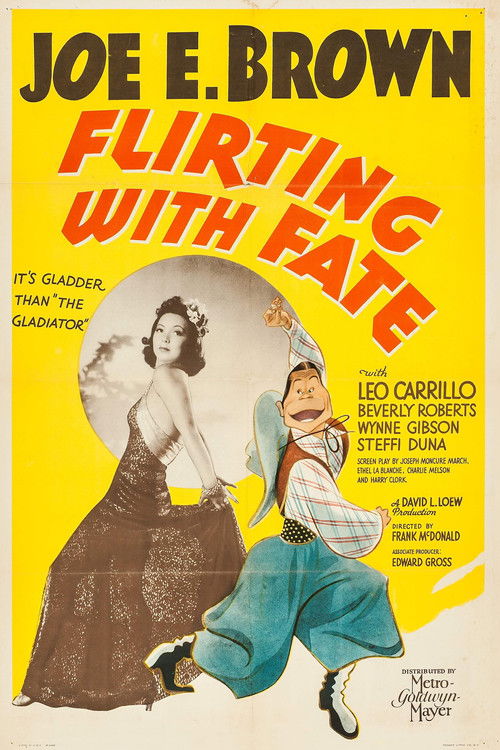 Flirting with Fate (1938) poster