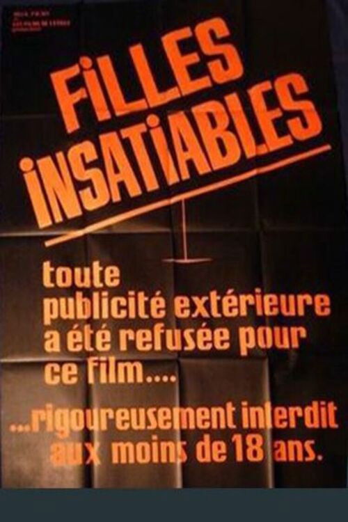 Filles insatiables (1975) poster