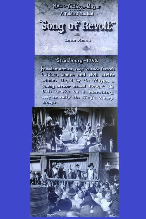 Song of Revolt (1937) poster