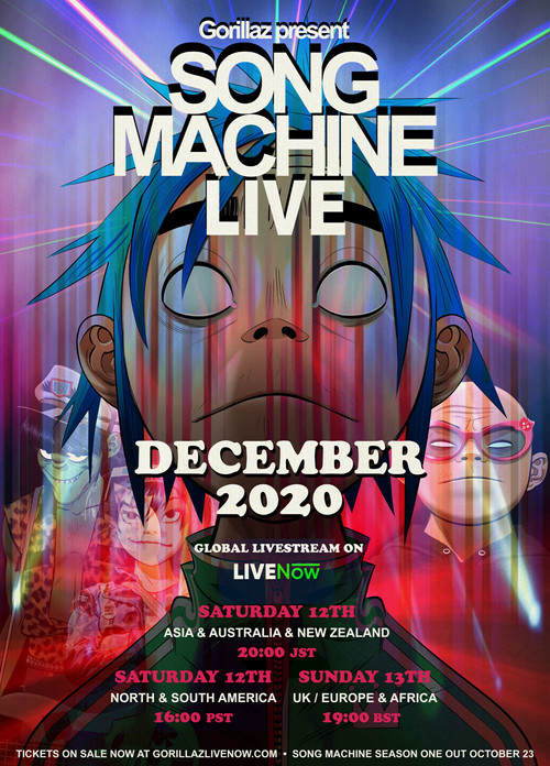 Gorillaz Present: Song Machine LIVE (2020) poster