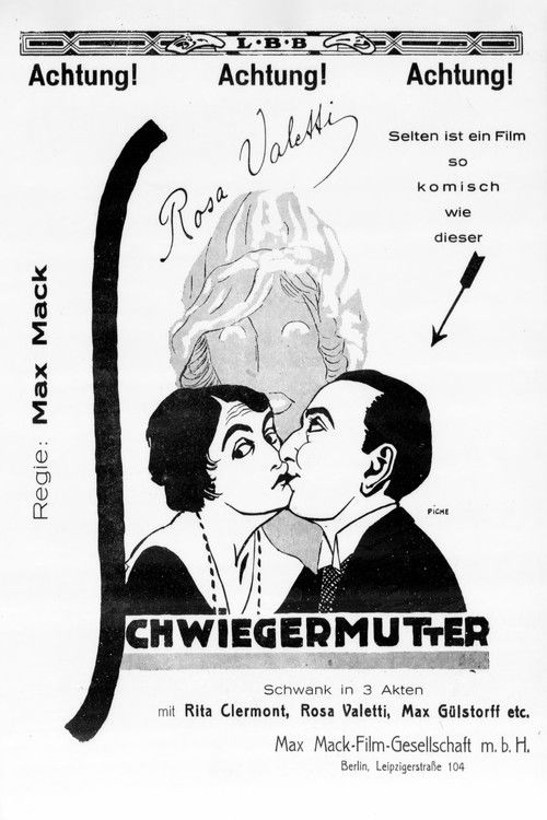 Schwiegermutter (1918) poster