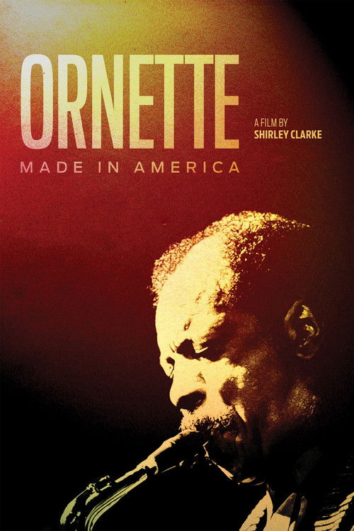 Ornette: Made in America (1986) poster