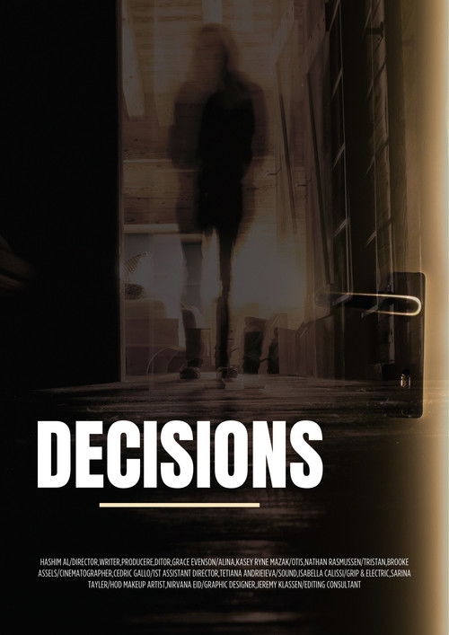 Decisions (2022) poster
