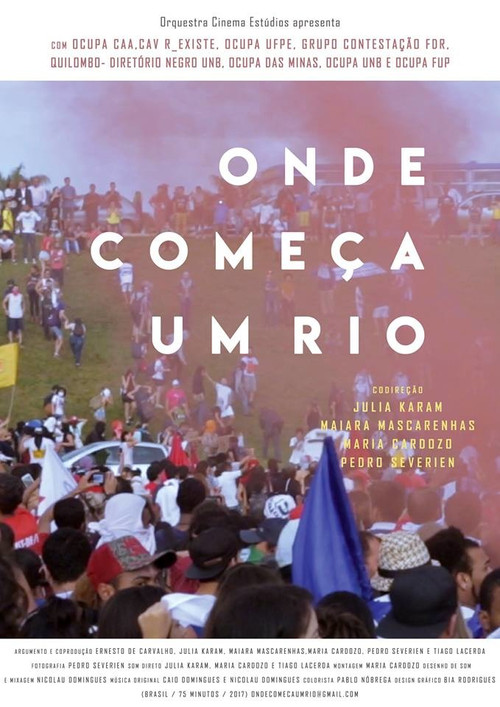 Onde Começa um Rio (2017) poster