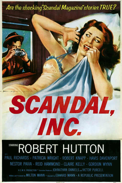 Scandal Incorporated (1956) poster