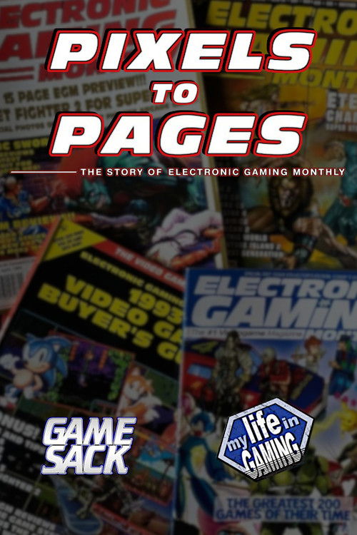 Pixels to Pages - The Story of Electronic Gaming Monthly (2025) poster