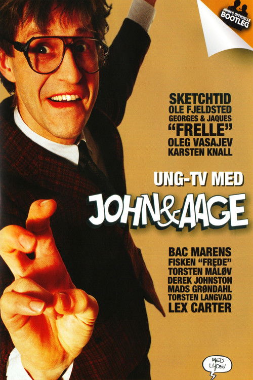 Ung-TV med John & Aage (1988) poster