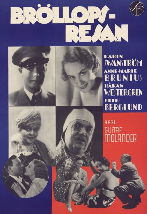 Bröllopsresan (1936) poster