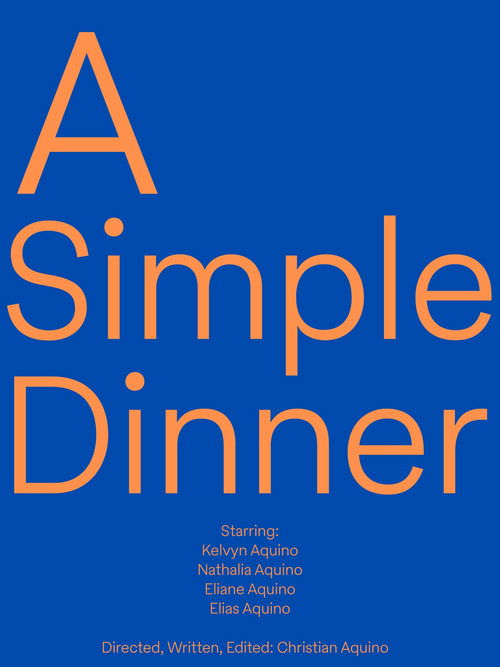 A Simple Dinner poster