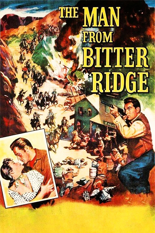 The Man from Bitter Ridge (1955) poster