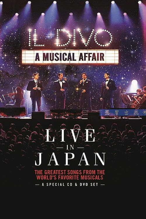 Il Divo: A Musical Affair - Live in Japan (2014) poster