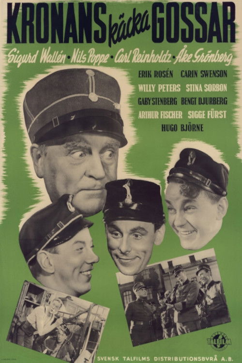 Kronans käcka gossar (1940) poster