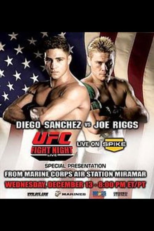 UFC Fight Night 7: Sanchez vs. Riggs (2006) poster
