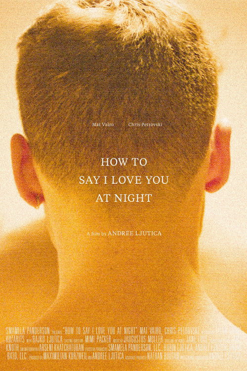 How to Say I Love You at Night (2020) poster