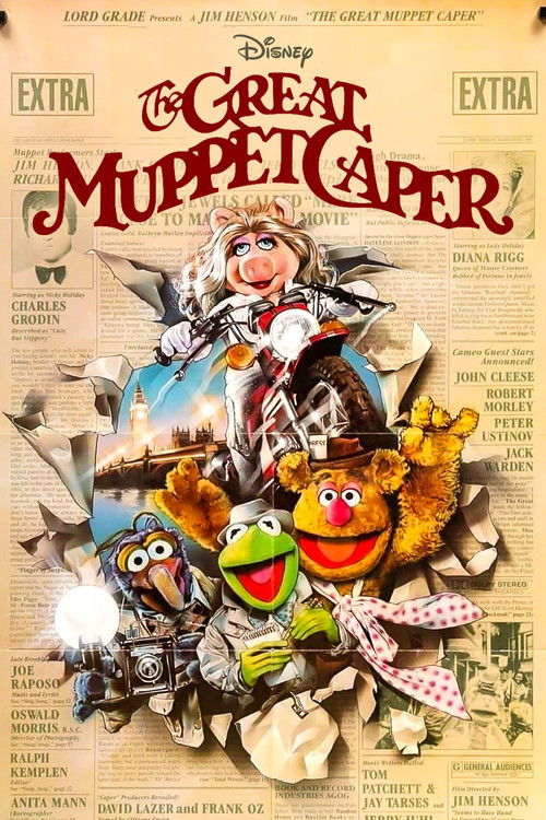 The Great Muppet Caper (1981) poster