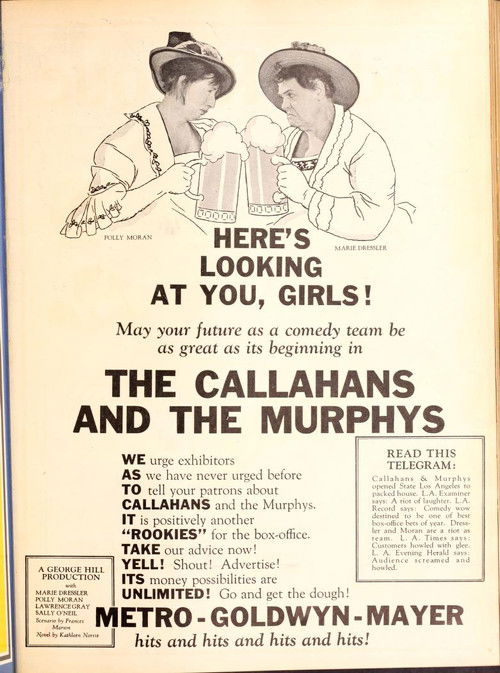 The Callahans and the Murphys (1927) poster