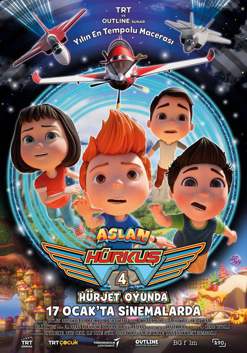 Aslan Hürkuş 4: Hürjet Oyunda (2025) poster