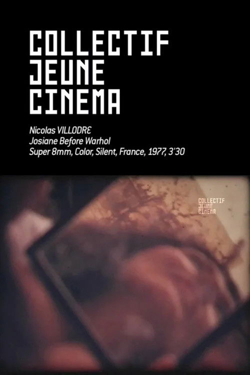 Josiane Before Warhol (1977) poster