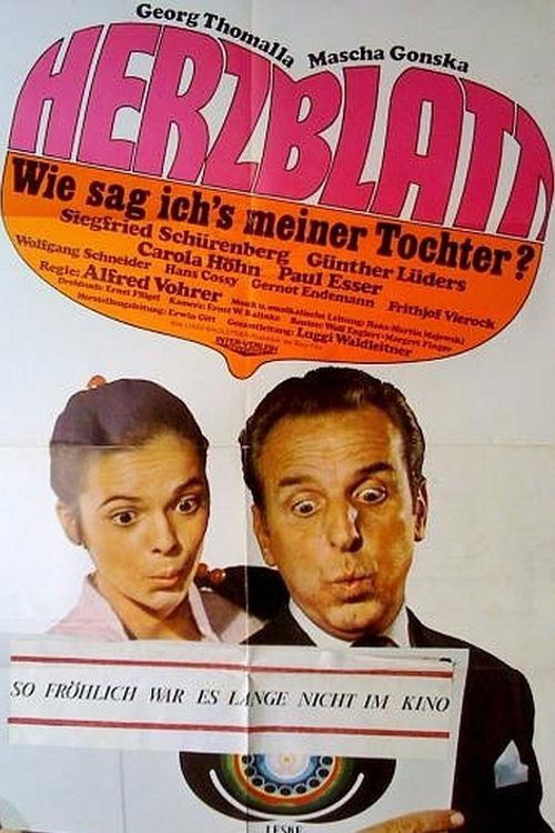 Herzblatt oder wie sag' ich's meiner Tochter? (1969) poster