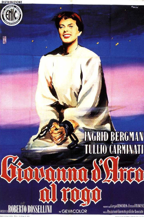 Joan of Arc at the Stake (1954) poster