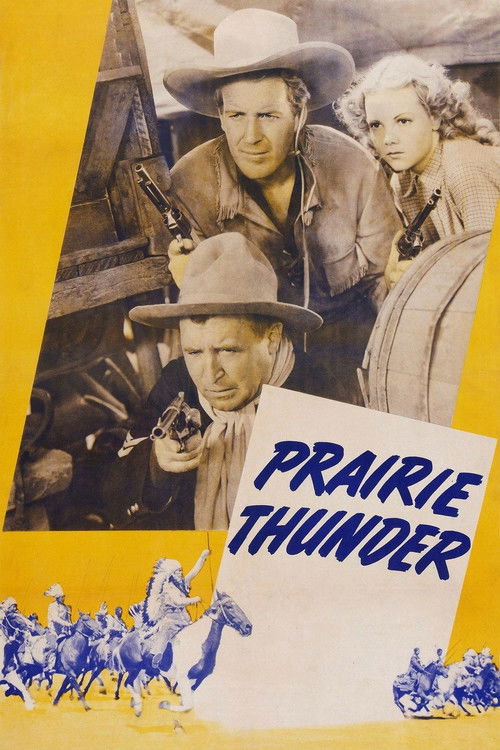 Prairie Thunder (1937) poster
