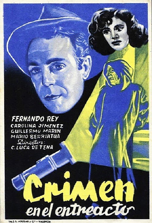 Crimen en el entreacto (1954) poster