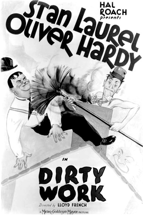 Dirty Work (1933) poster