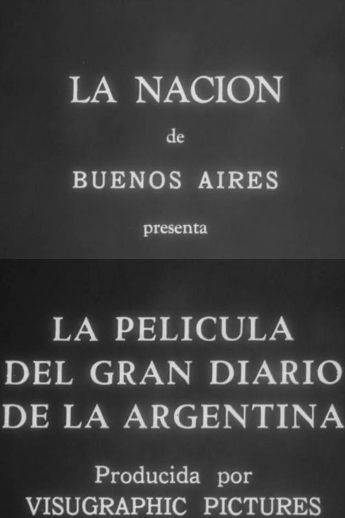 The film of the great newspaper of Argentina (1930) poster
