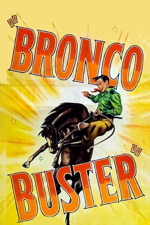 Bronco Buster (1952) poster