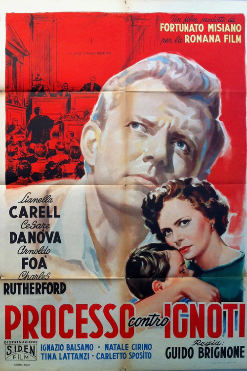 Processo contro ignoti (1952) poster