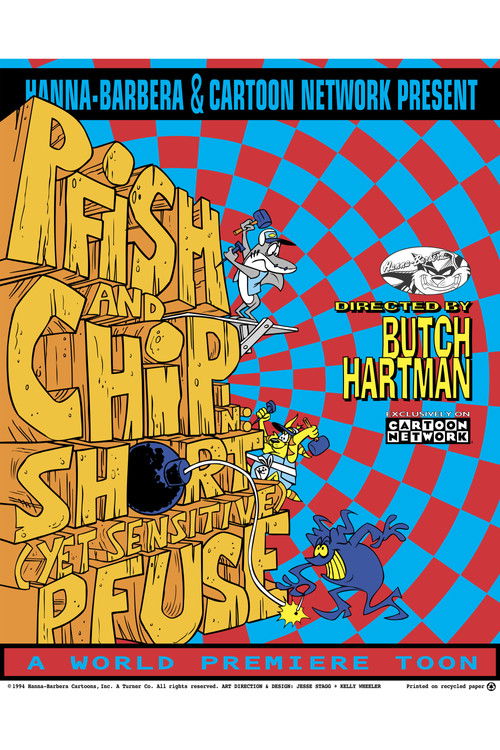 Pfish and Chip	in Short Pfuse (1995) poster