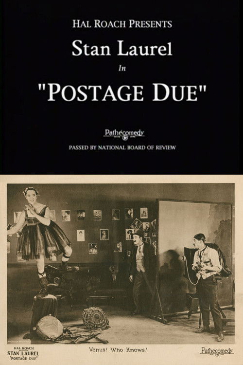 Postage Due (1924) poster