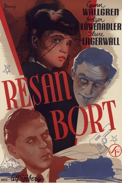 Resan bort (1945) poster