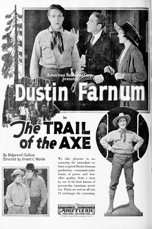 Trail of the Axe (1922) poster