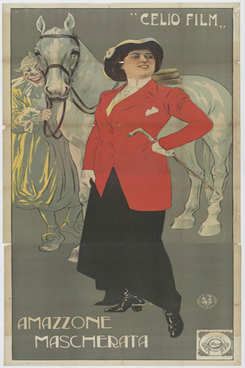 The Masked Amazon (1914) poster