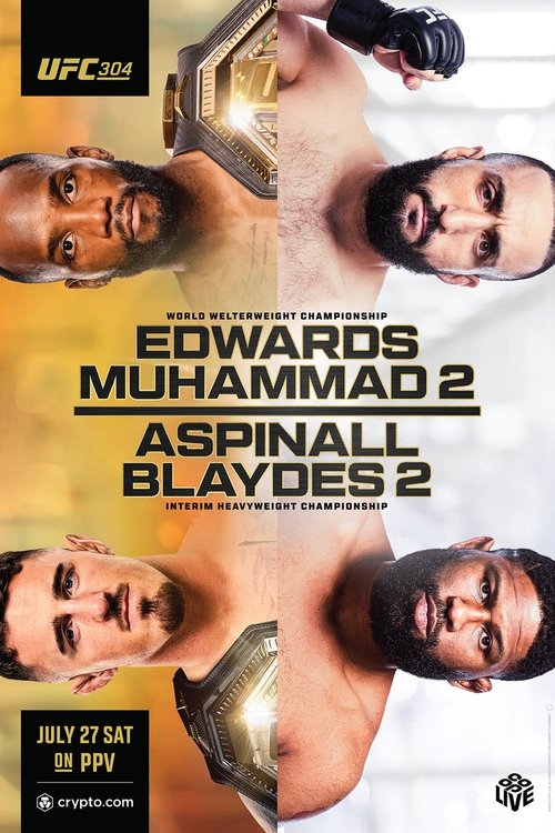 UFC 304: Edwards vs. Muhammad 2 (2024) poster