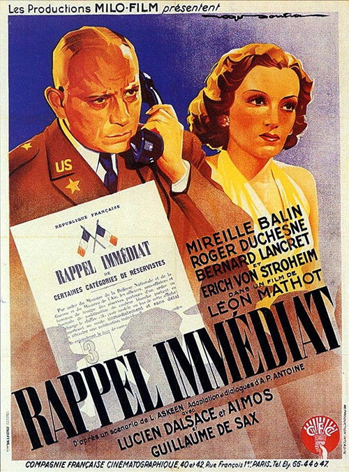 Immediate Call (1939) poster