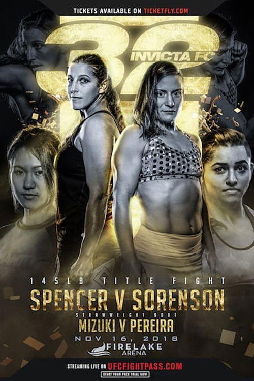 Invicta FC 32: Spencer vs. Sorenson (2018) poster