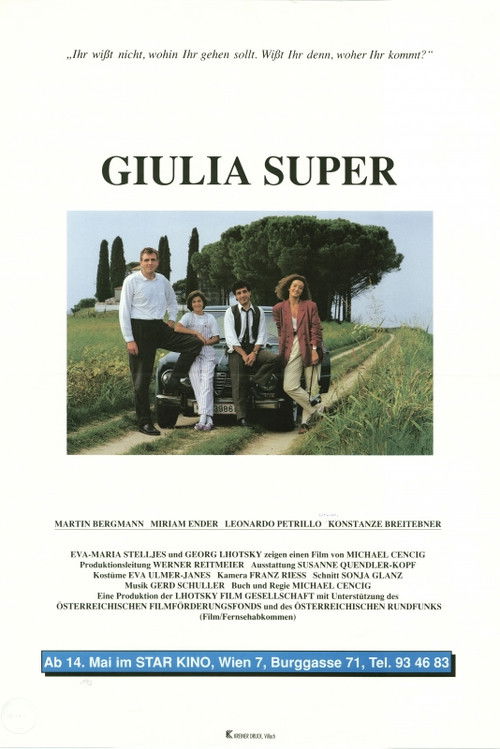 Giulia Super (1992) poster
