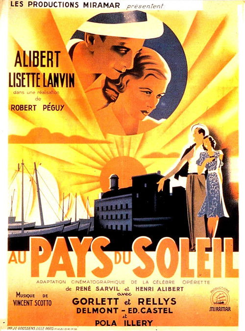 Au pays du soleil (1934) poster