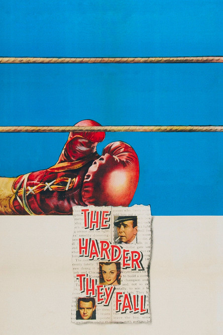 The Harder They Fall (1956) poster