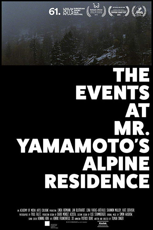 The Events at Mr. Yamamoto's Alpine Residence (2015) poster